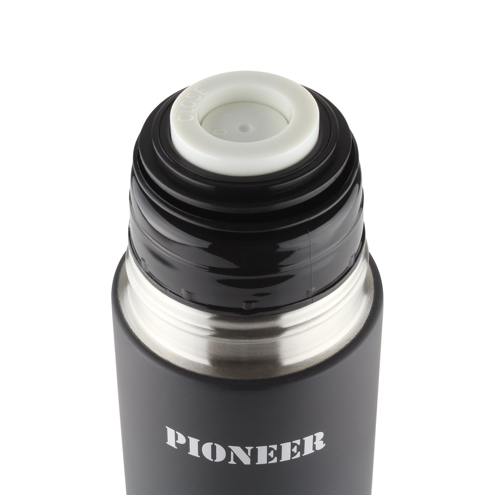 SVB350 Vacuum Flask 350ml Black - Insulated Travel Bottle