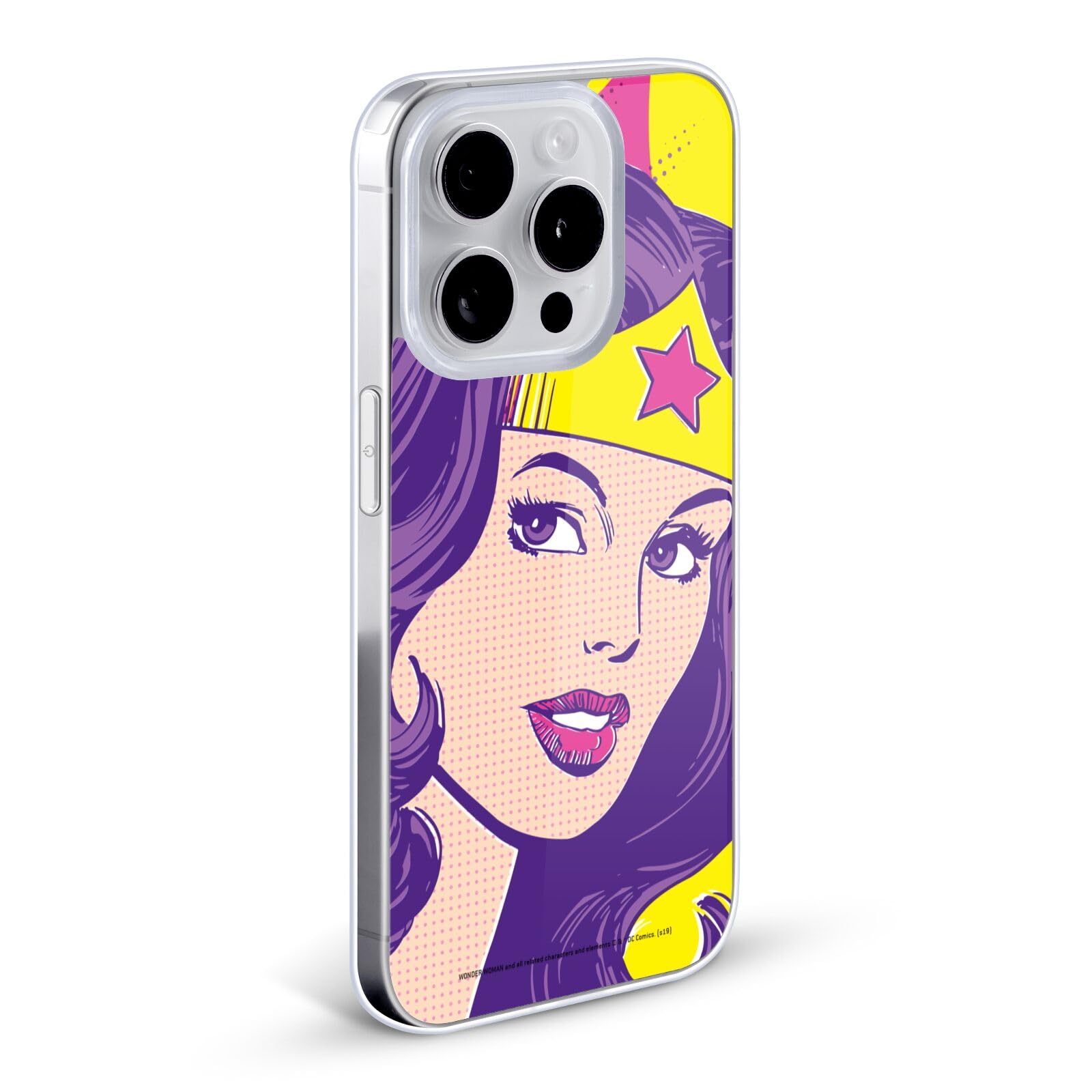 Head Case Designs Wonder Woman DC Comics Pop Art Vintage iPhone 12 Mini Case - Durable Soft Gel Cover for Daily Use & Fan Collectibles