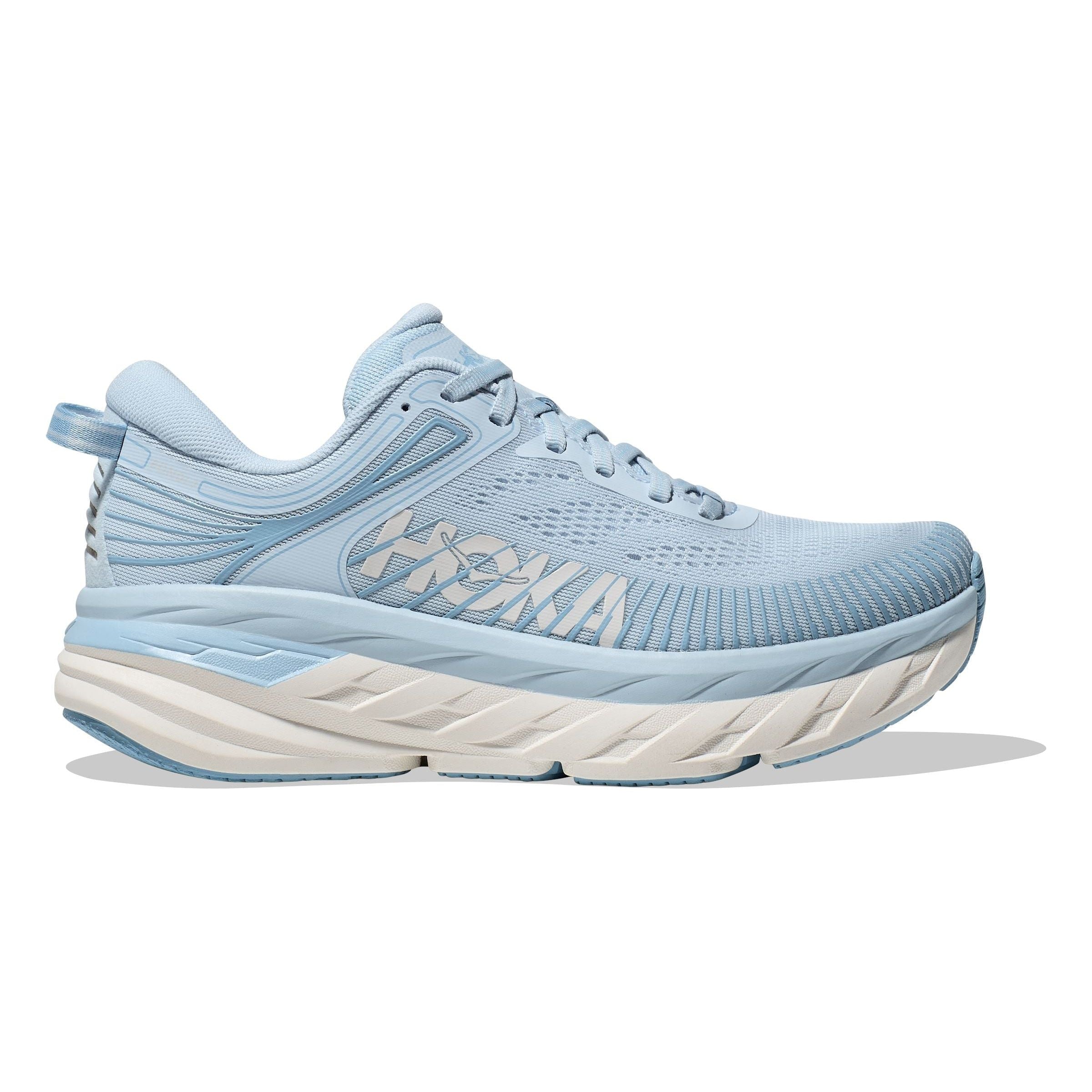 HOKA Bondi 7 Women's Running Shoes - Medium & Wide Width - Cushioned Support for Walking, Jogging & Long-Distance Running - Final Sale