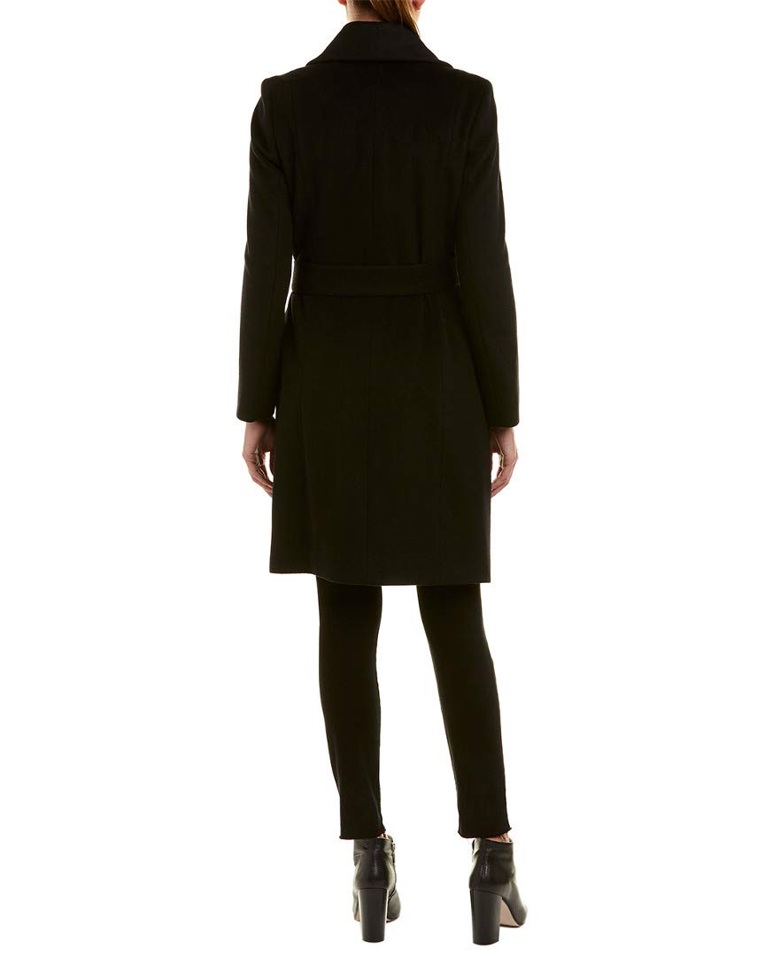 Cole Haan Women's Belted Wool Coat - Classic Elegant Trench Coat for All Seasons (Standard & Plus Size) | Perfect for Office, Travel & Formal Occasions