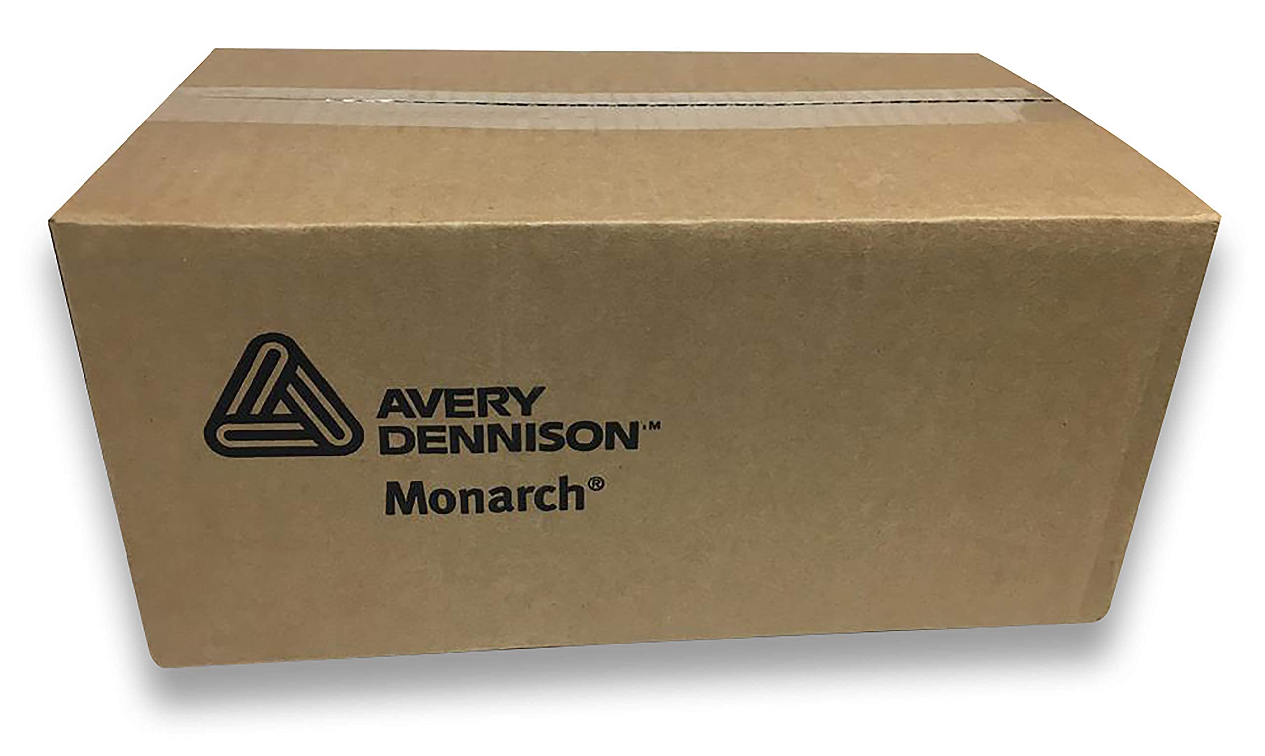 White 'Sell by' Pricing Labels with Black Print for Monarch 1131 Pricers - 8 Rolls + Free Ink Roller - Perfect for Retail Stores, Supermarkets & Inventory Management