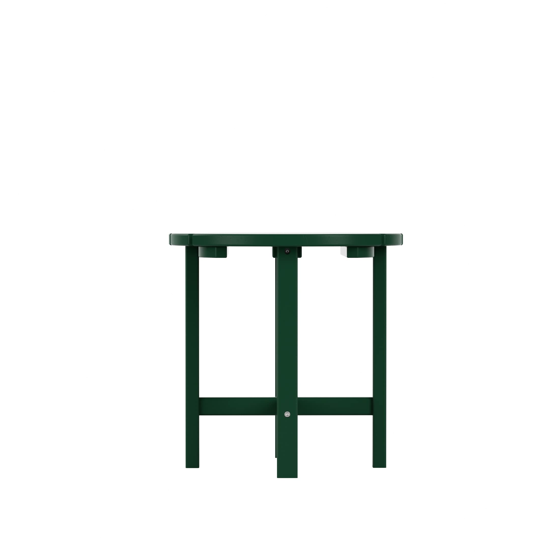 WO Home Furniture 2-Piece HDPE Outdoor Patio Rocking Chair Set - Traditional Style, Dark Green - Perfect for Porch, Garden & Backyard Relaxation