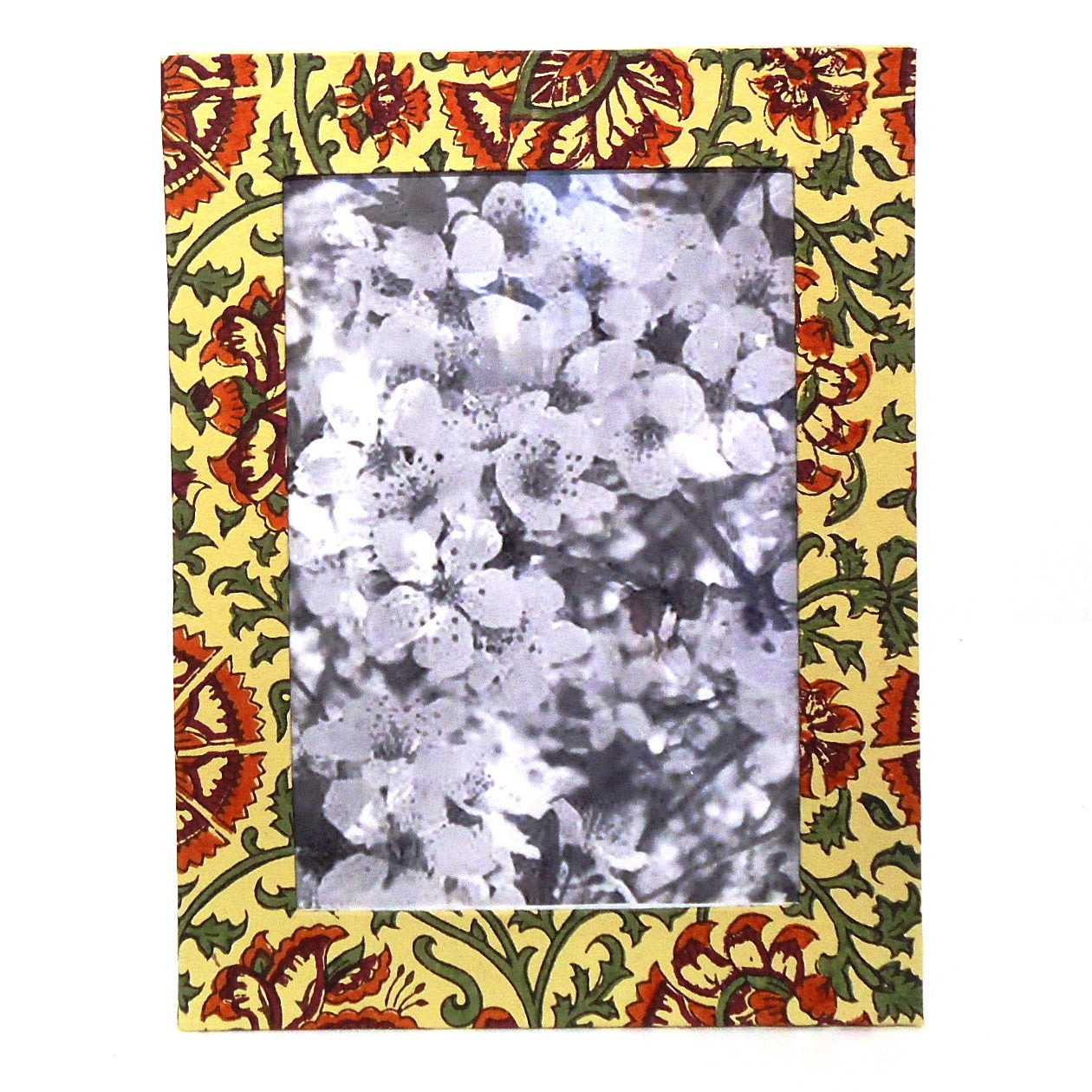 Handmade Paper Picture Frame - Eco-Friendly Custom Photo Display for Wall & Tabletop Decor - Perfect for Home, Office & Gift Giving