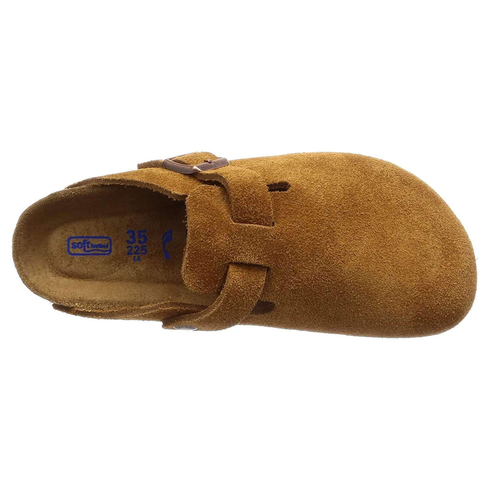 Birkenstock Boston SFB Mink Suede Clogs - Unisex Comfort Footwear Size 38 | Perfect for Home, Office & Casual Wear