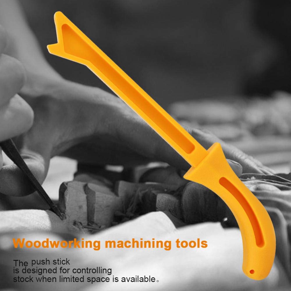 Durable Table Saw Push Stick - Safety Tool for Radial Saws & Jointers | Blade Guard Accessory for Woodworking & DIY Projects
