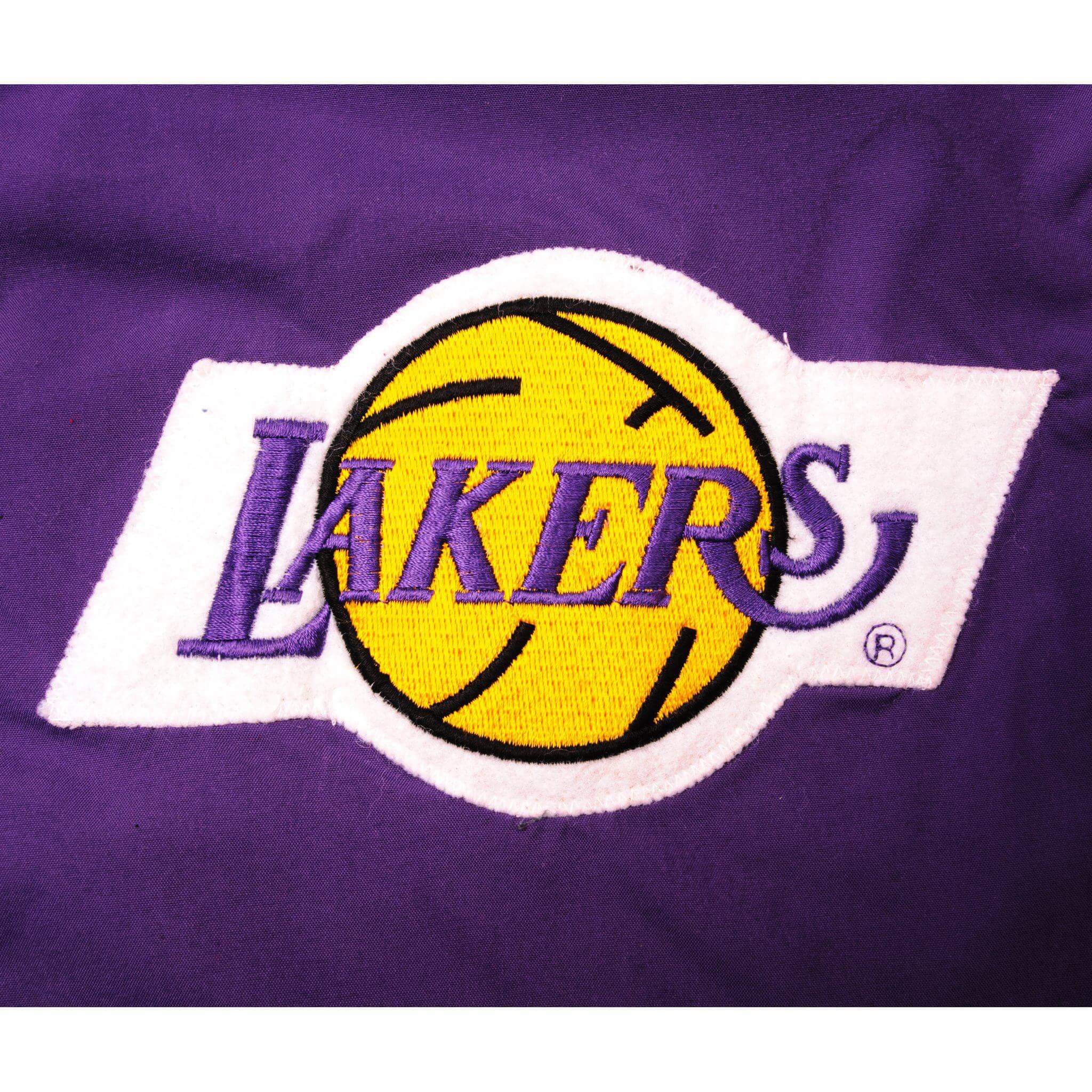 Vintage Champion NBA Los Angeles Lakers Jacket 1990-2000s - Size Large - Retro Basketball Fan Gift & Streetwear Fashion