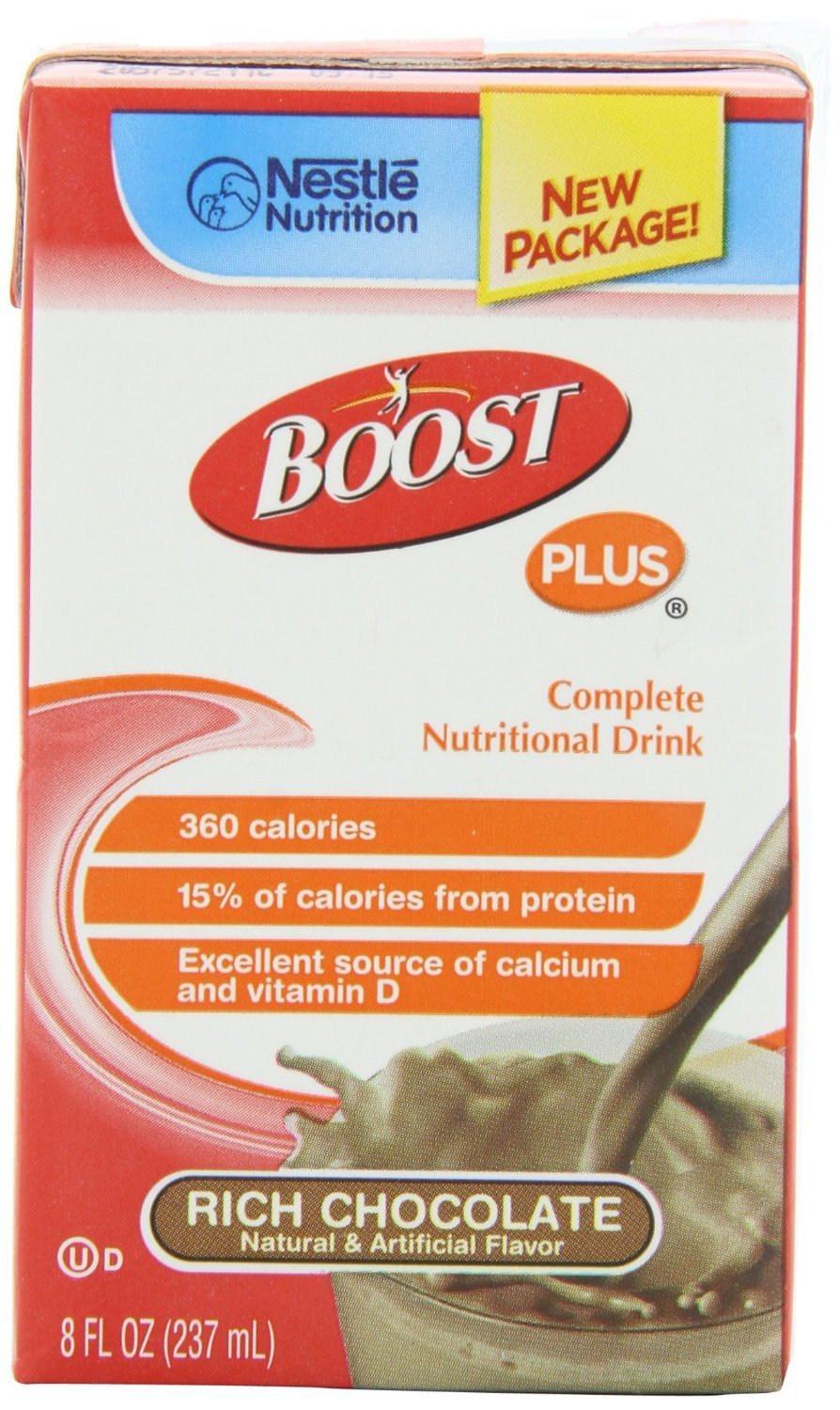 Boost Kid Essentials Plus Oral Supplement - Rich Chocolate Flavor, 8 oz. Carton (Pack of 108) | Ready-to-Use Nutritional Drink for Kids | Perfect for School Lunches, After-School Snacks & Picky Eaters
