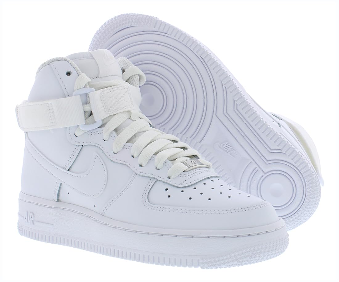 Nike Boys Air Force 1 Mid LE Basketball Shoes for Big Kids - Comfortable Sneakers for School, Sports & Everyday Wear