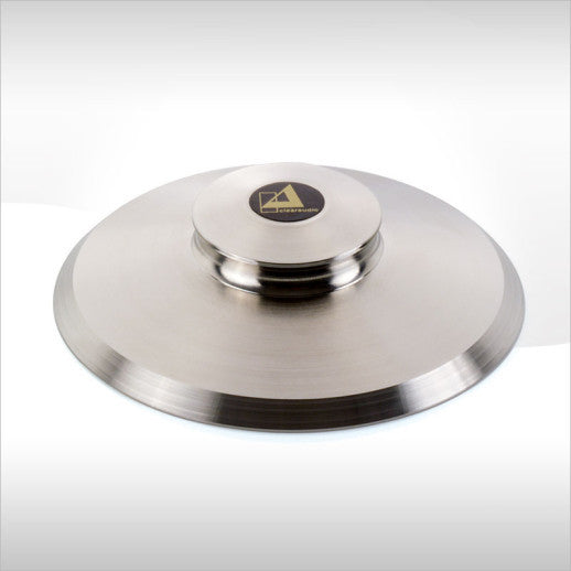 Clearaudio Quadro Clamp Low Record Weight - Premium Vinyl Record Stabilizer for Turntables | Perfect for Audiophiles & Home Music Listening