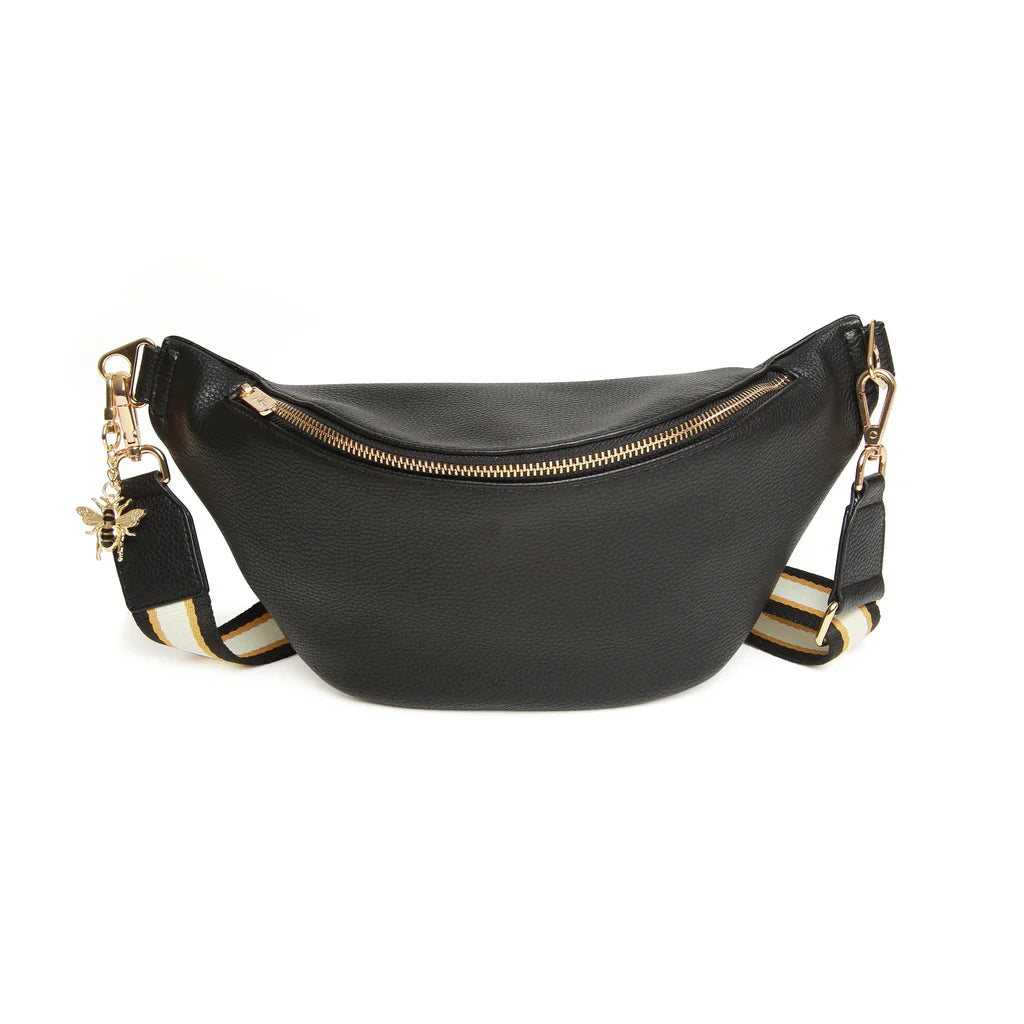 Alice Wheeler Banana Bag - Stylish and Durable Black Crossbody Bag for Women | Perfect for Travel, Shopping, and Everyday Use
