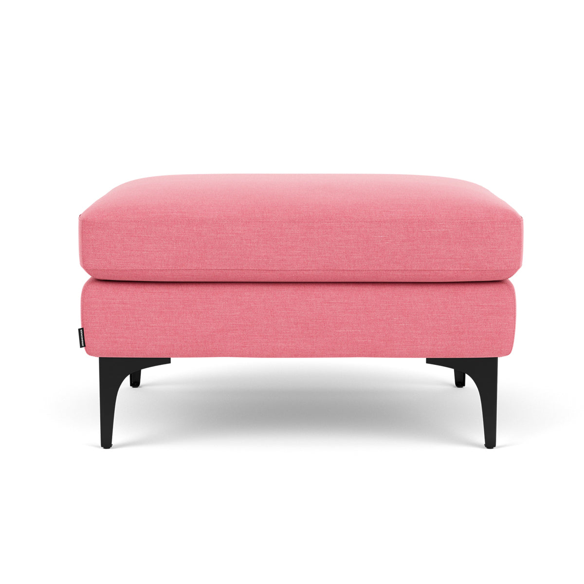 Astha Fabric Ottoman Stool - Soft Round Storage Pouf with Removable Cover for Living Room, Bedroom & Nursery - Perfect for Extra Seating & Home Decor