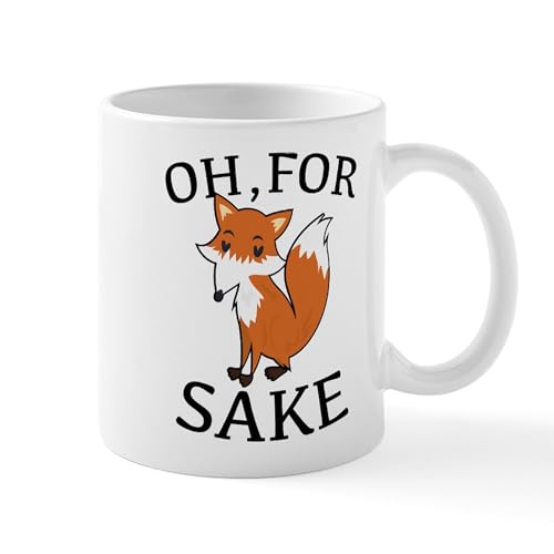 White - Oh, For Fox Sake Mug