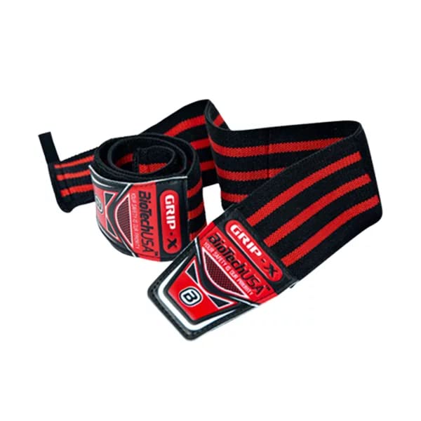 BioTechUSA Bedford 7 Wrist Bands 50cm - Premium Fitness Wrist Support for Weightlifting, CrossFit & Gym Training