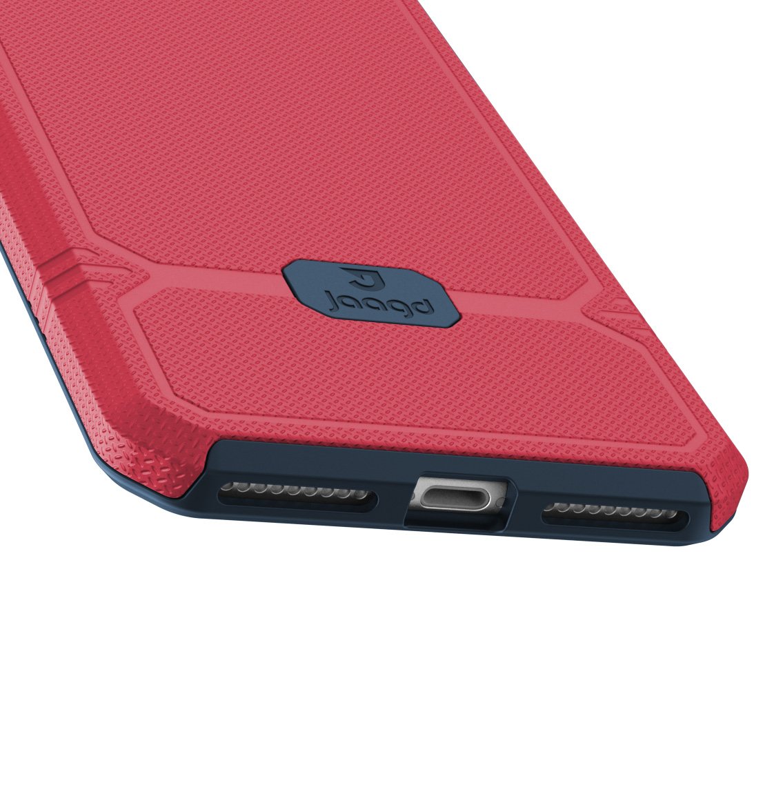 Slim Shockproof iPhone 8/7 Case - Modern Non-Slip Grip Protective Cover for Apple iPhone 8 & iPhone 7 (Mulberry/Navy) | Perfect for Everyday Use, Work & Travel Protection
