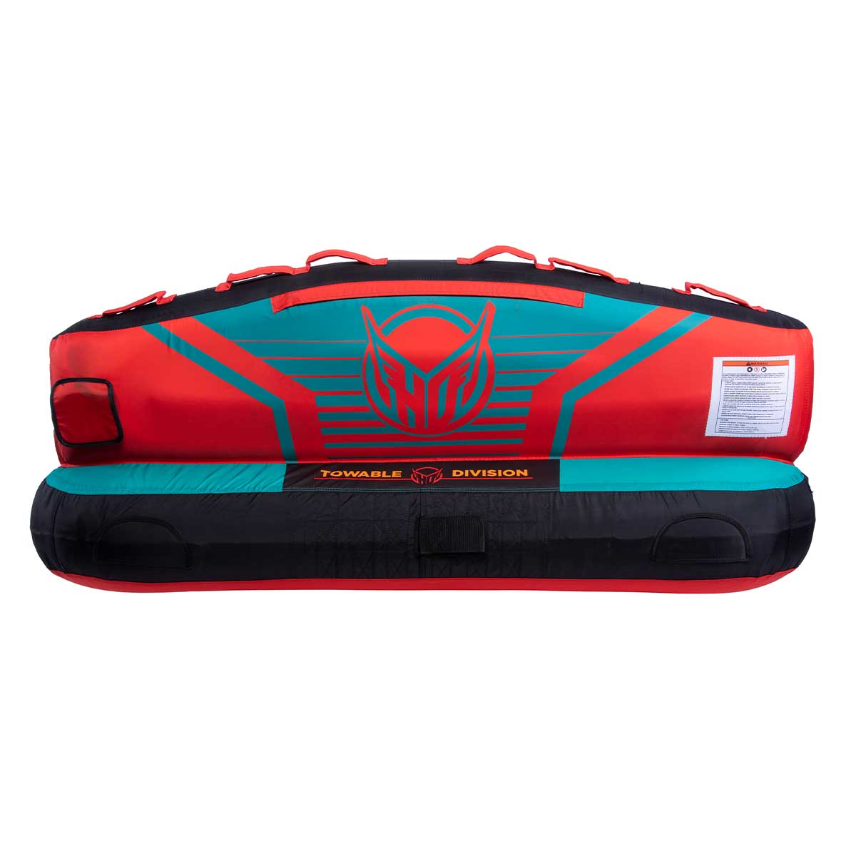 3G Towable Tube for 3 Riders - Heavy Duty Inflatable Water Tube for Boating, Lake & Beach Fun - Perfect for Family & Friends Outdoors