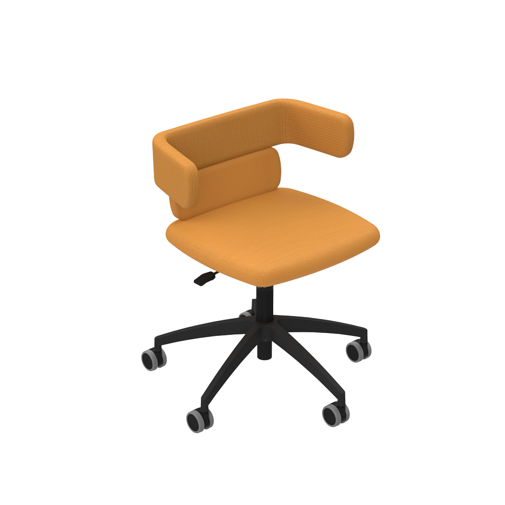 Cluster CL7 E Armchair - Modern Accent Chair for Living Room, Bedroom & Office - Comfortable Upholstered Lounge Chair with Sturdy Metal Legs