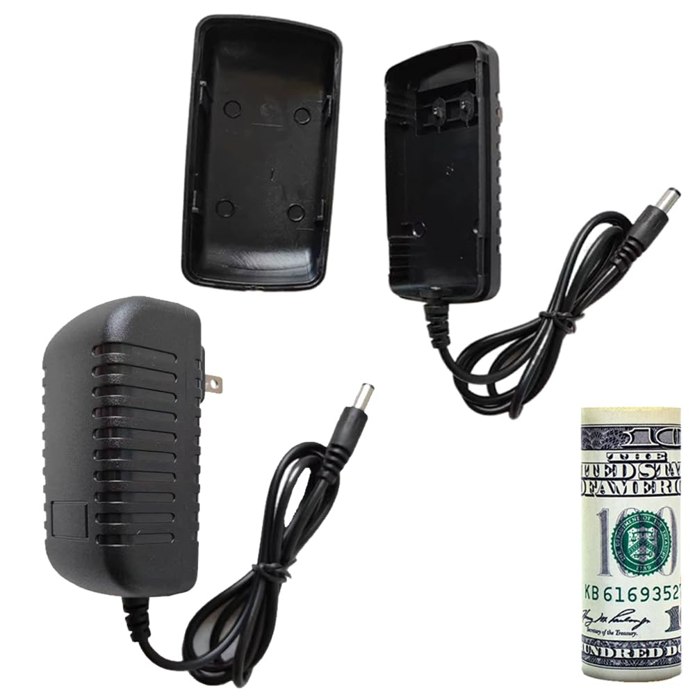 Secret Stash Charger Diversion Safe - Realistic Laptop Charger with Hidden Storage Compartment | Secure Cash, Jewelry & Valuables | Perfect for Travel, Home Security & Emergency Hideouts