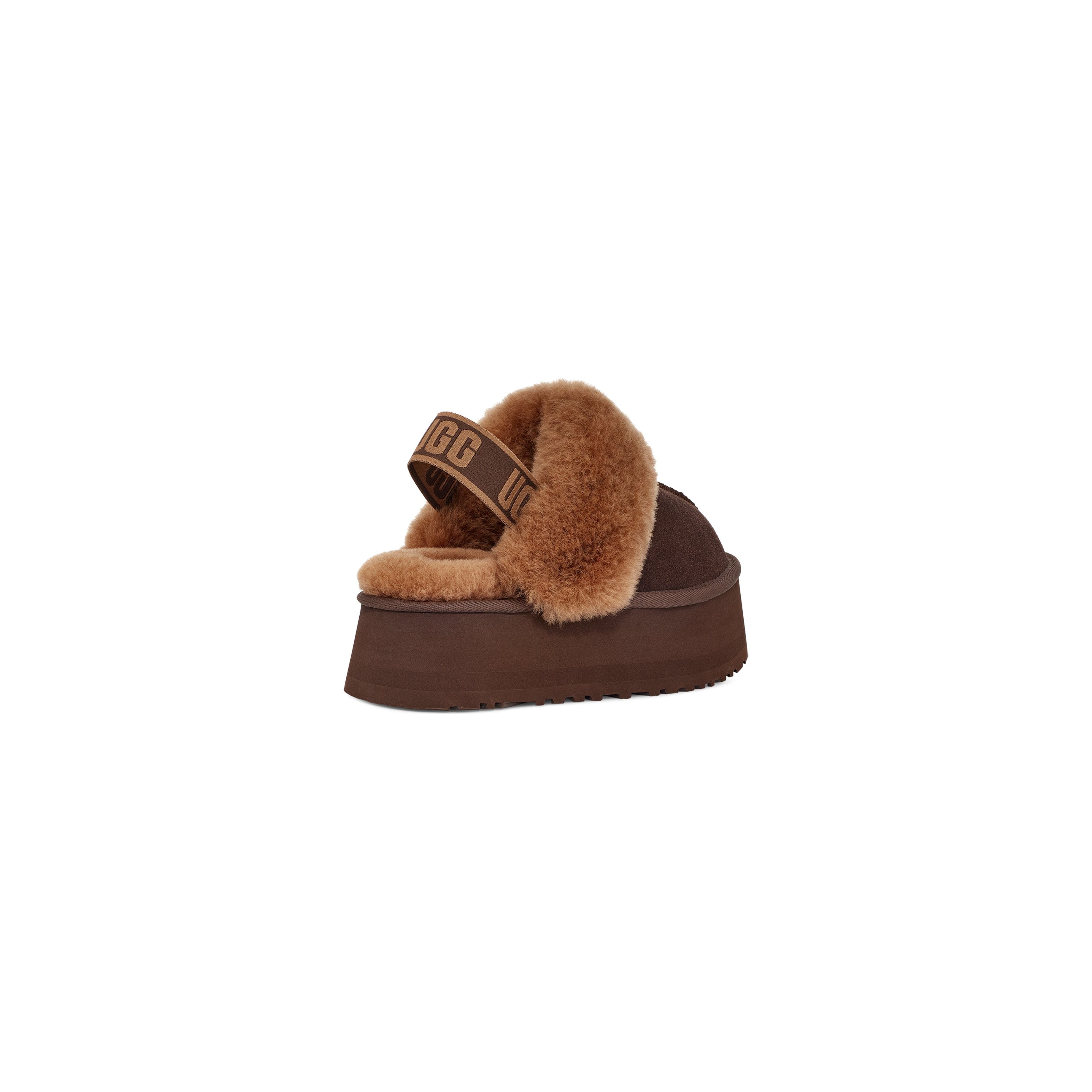 UGG Women's Funkette Slippers in Burnt Cedar - Cozy Indoor/Outdoor House Shoes for Winter Comfort & Style