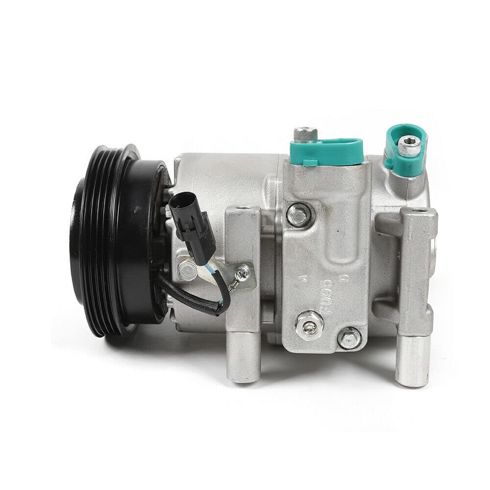 Kia Spectra 2.0L AC Compressor with Clutch - Compatible with 2007-2009 Kia Spectra & Spectra5 2.0L Models | Perfect for AC System Repair & Replacement | Ideal for Summer Cooling & Road Trips