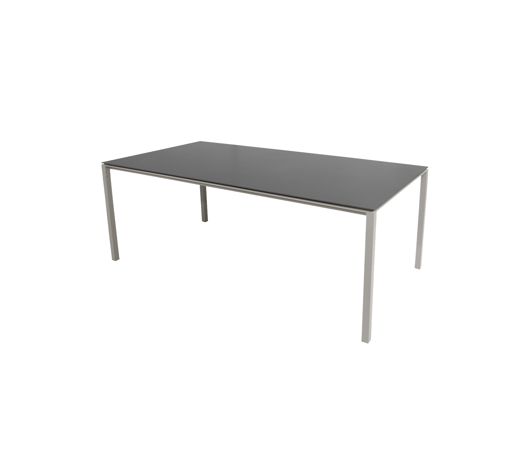 Solid Wood Dining Table 200x100 cm - Modern Farmhouse Style for Kitchen & Dining Room - Perfect for Family Gatherings & Dinner Parties