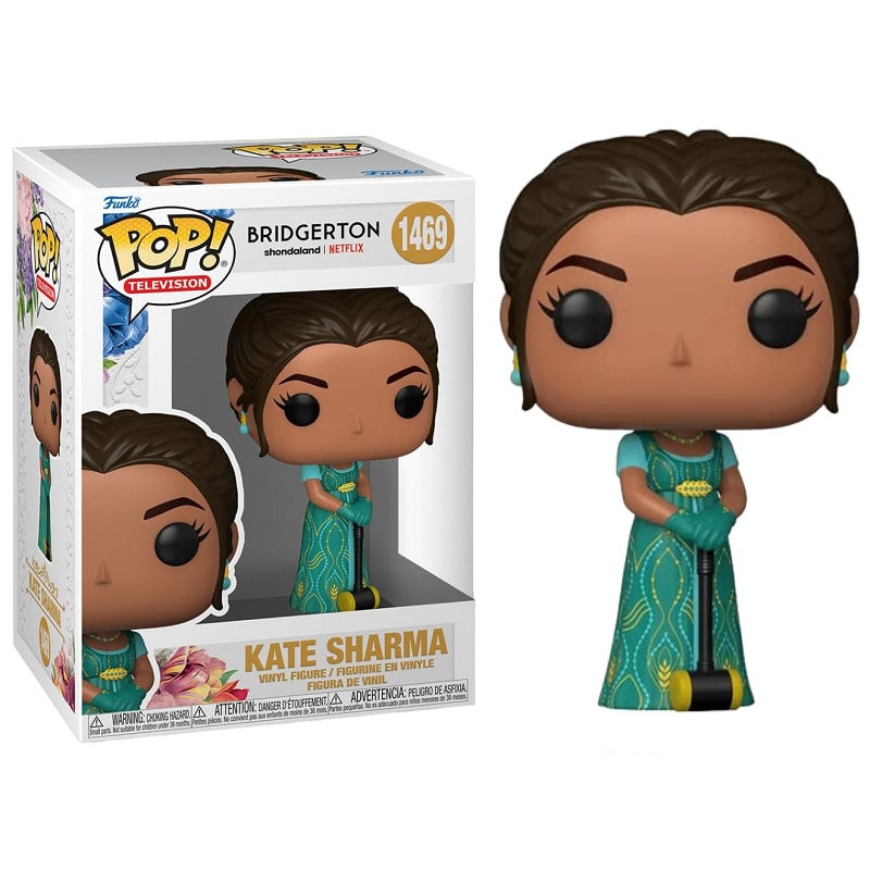 Bridgerton Pop! Vinyl Figure - Kate Sharma Collectible [1469] - Perfect for Fans, Gift Giving, and Displaying in Your Home or Office