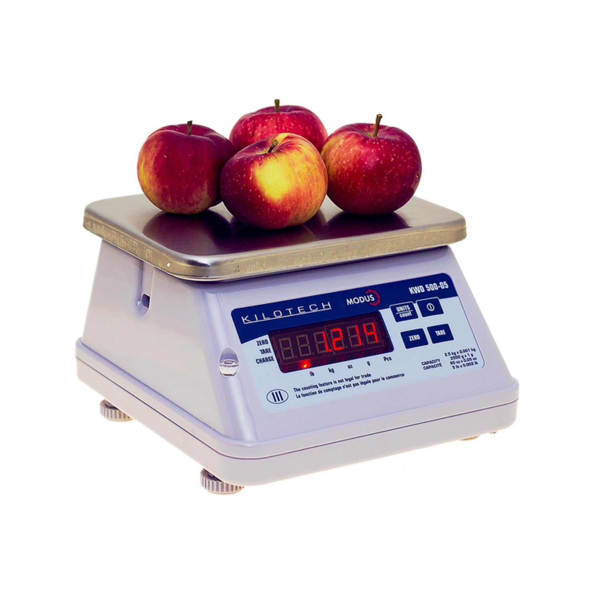 Kilotech KWD 500 Digital Kitchen Scale - High Precision 500g x 0.01g for Cooking, Baking, Coffee & Jewelry | Compact LCD Display | Stainless Steel Platform | Perfect for Home & Professional Use