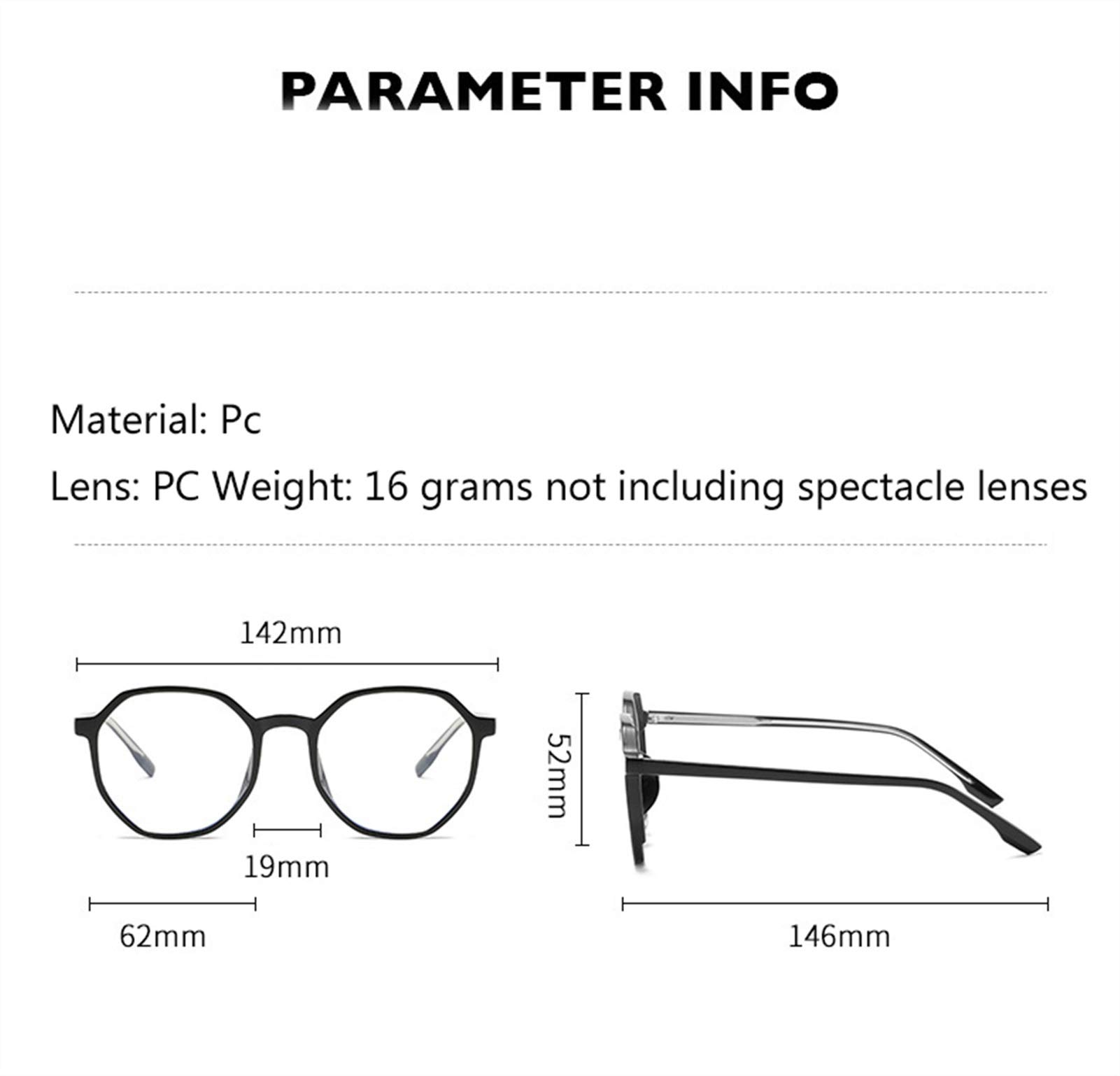 Blue Light Blocking Glasses for Computer & Gaming - Eye Protection for Work & Play