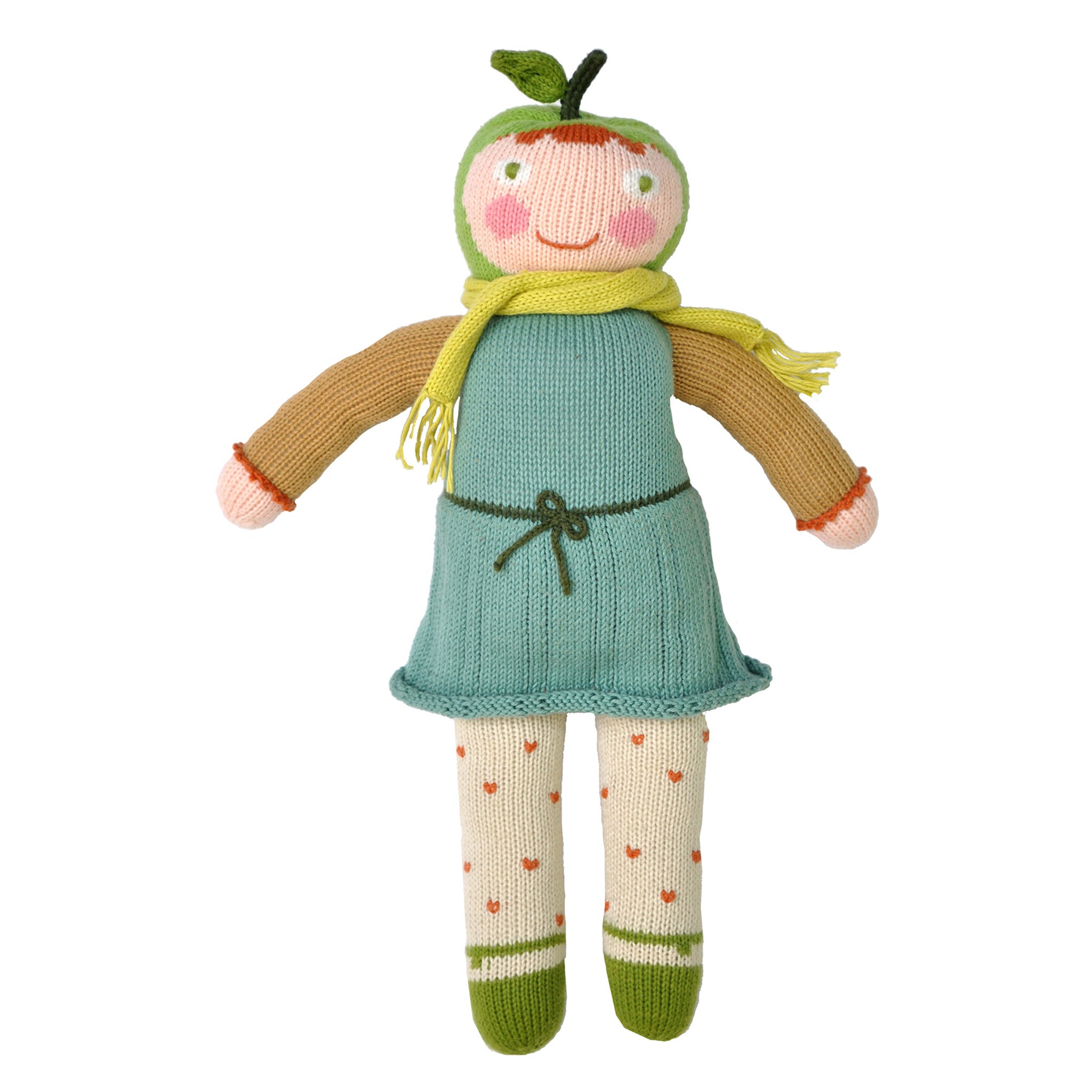 Blabla Kids Apple Plush Toy - Soft & Cute Stuffed Apple for Babies & Toddlers - Perfect for Nursery Decor, Playtime & Gift Giving
