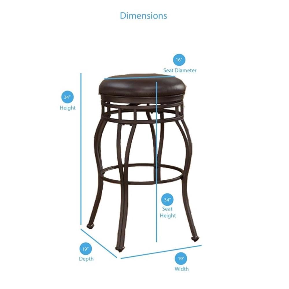 American Woodcrafters Villa Tall Bar Stool - 24