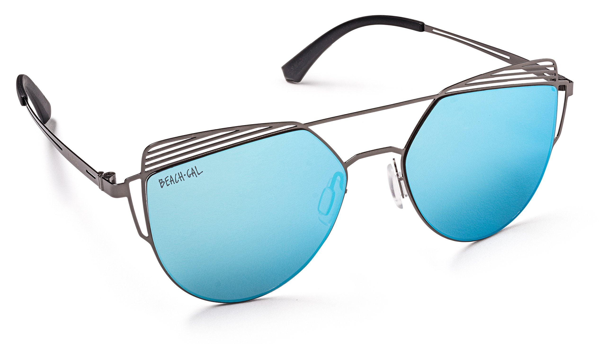 Beach Gal Women's Aviator Sunglasses - Lightweight Sport & Fashion for Outdoor Activities