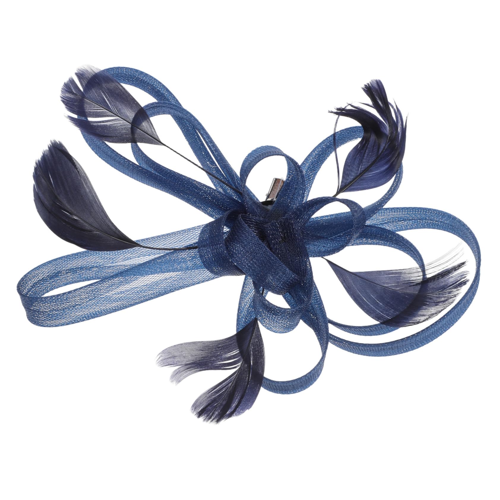 Elegant Blue Bridal Hair Clips - Wedding Fascinator Hair Accessories for Women (Blue) | Perfect for Bridal Showers, Weddings & Special Occasions