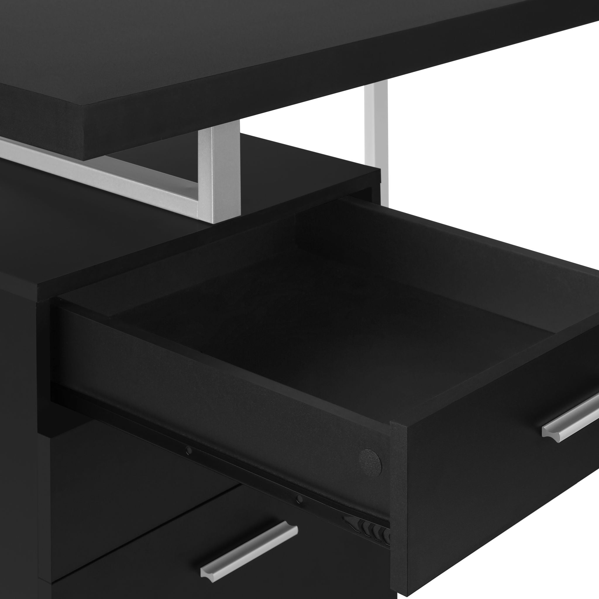60 Inch Large Computer Desk for Home Office - Modern Writing Workstation with Sturdy Frame - Perfect for Remote Work, Gaming & Study