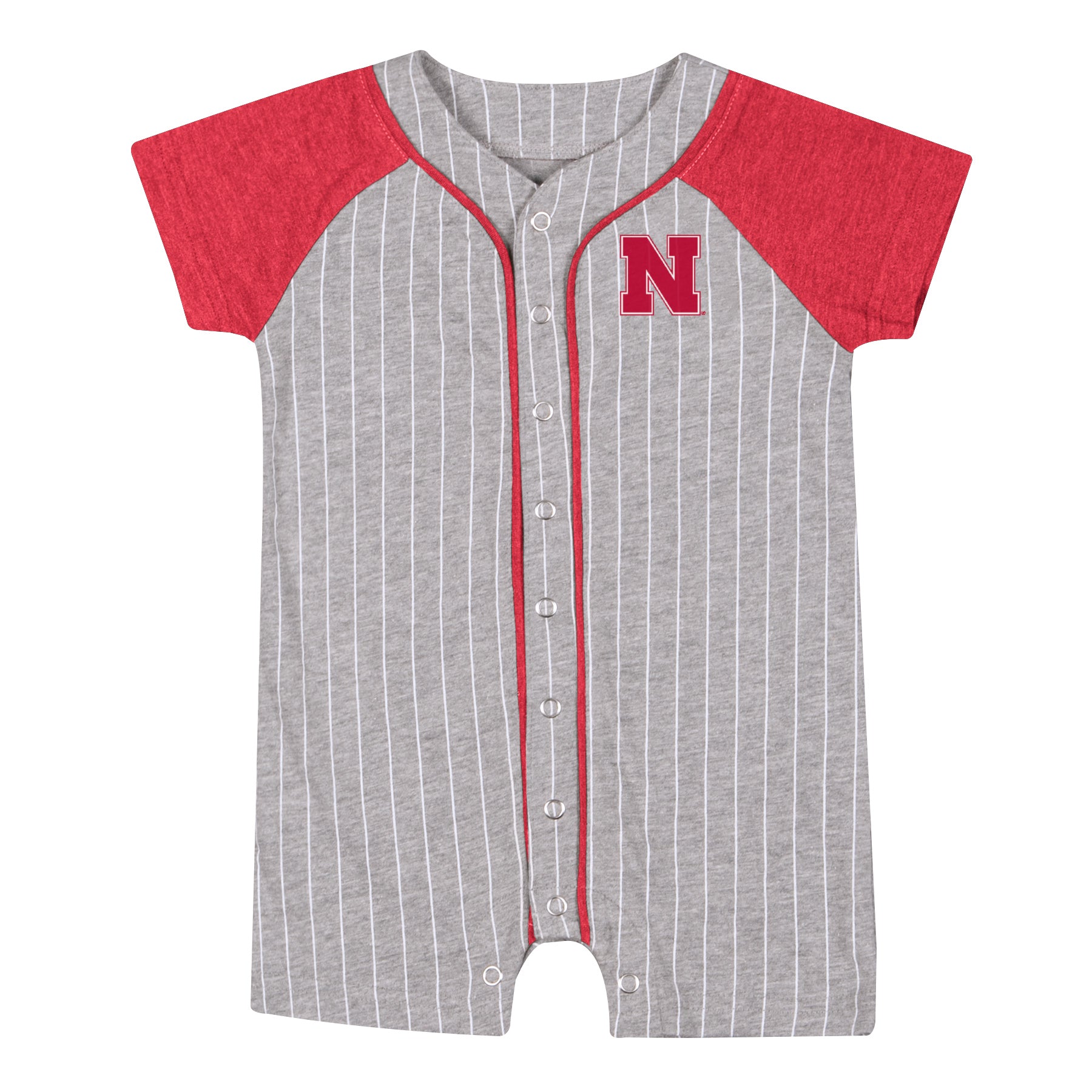 Nebraska Huskers Baby Boys' Airball Romper - Soft & Comfortable Infant Outfit for Game Day, Playtime & Casual Wear