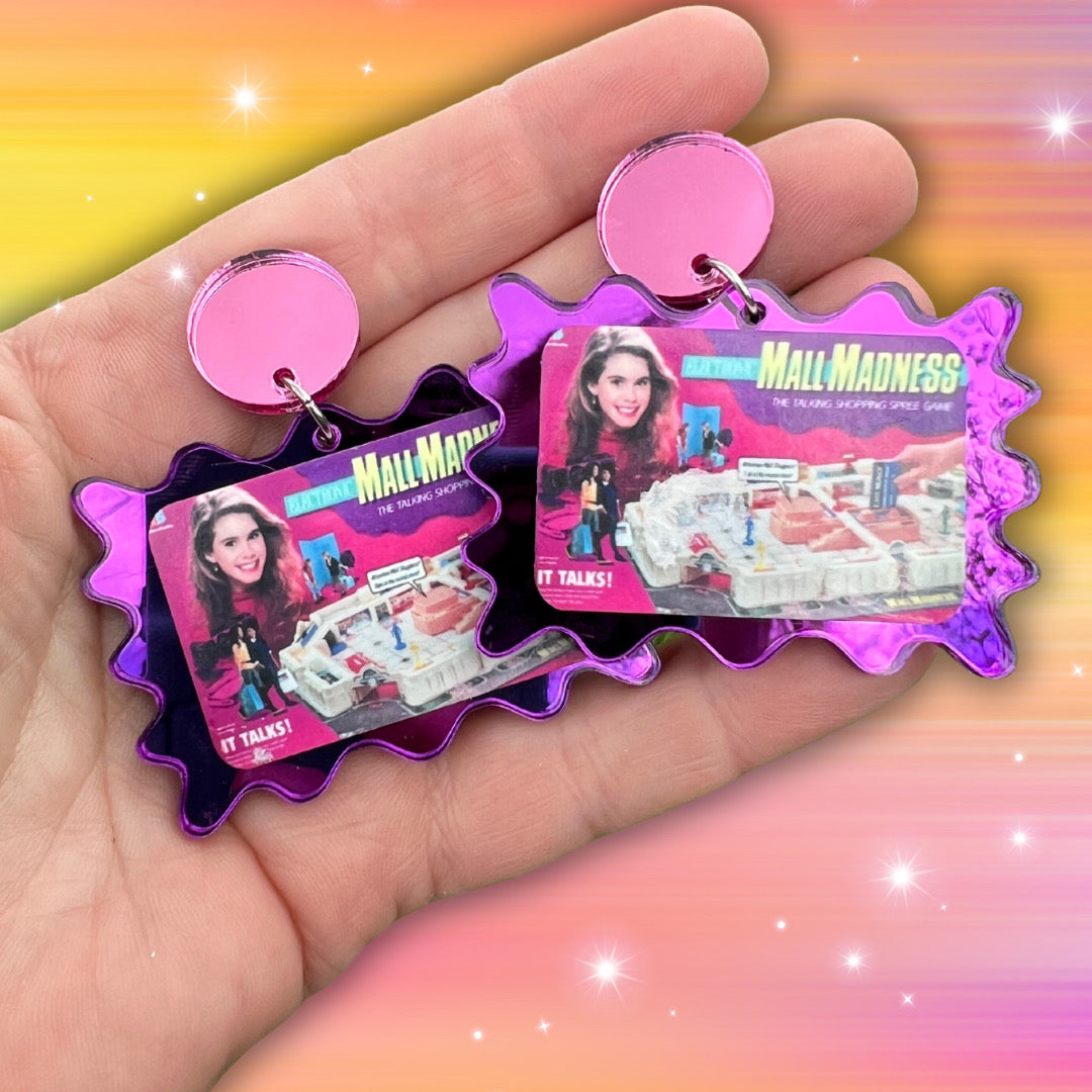 Trendy Mall Madness Dangle Earrings for Women - Fashionable Drop Earrings for Parties & Daily Wear - Perfect Gift for Her