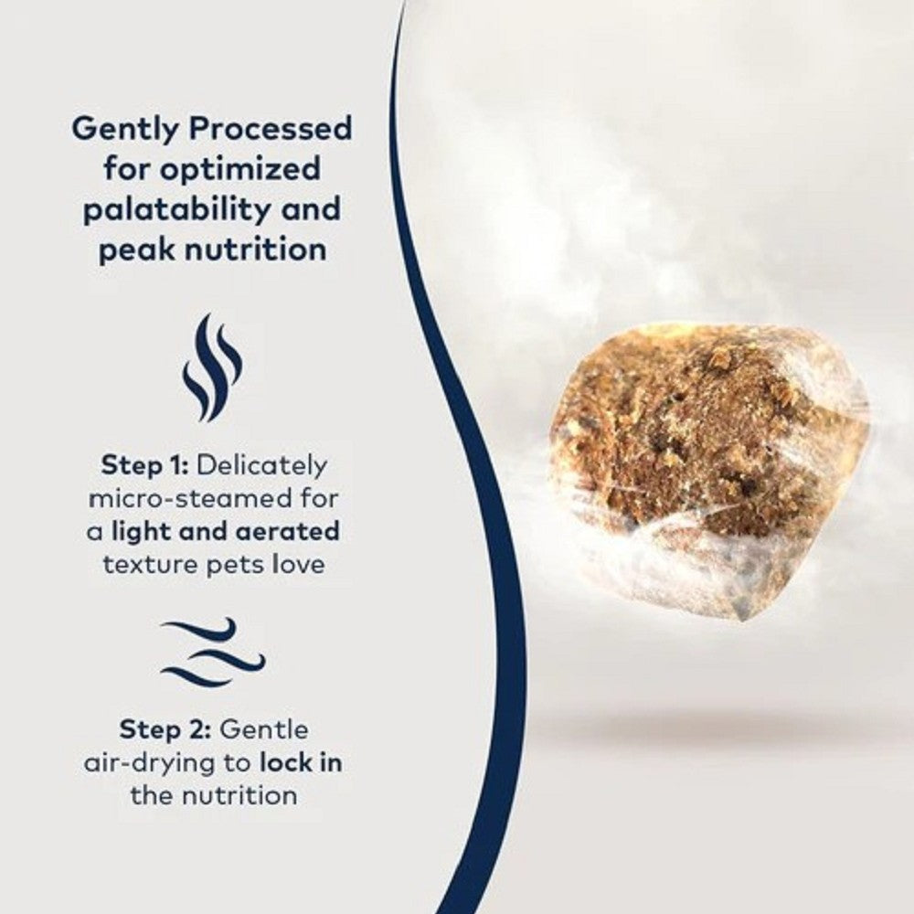 Premium Cage-Free Chicken with Orchard Fruits Dog Food - Grain-Free, High-Protein Dry & Steam-Cooked Kibble for All Life Stages - Perfect for Active Dogs & Sensitive Stomachs