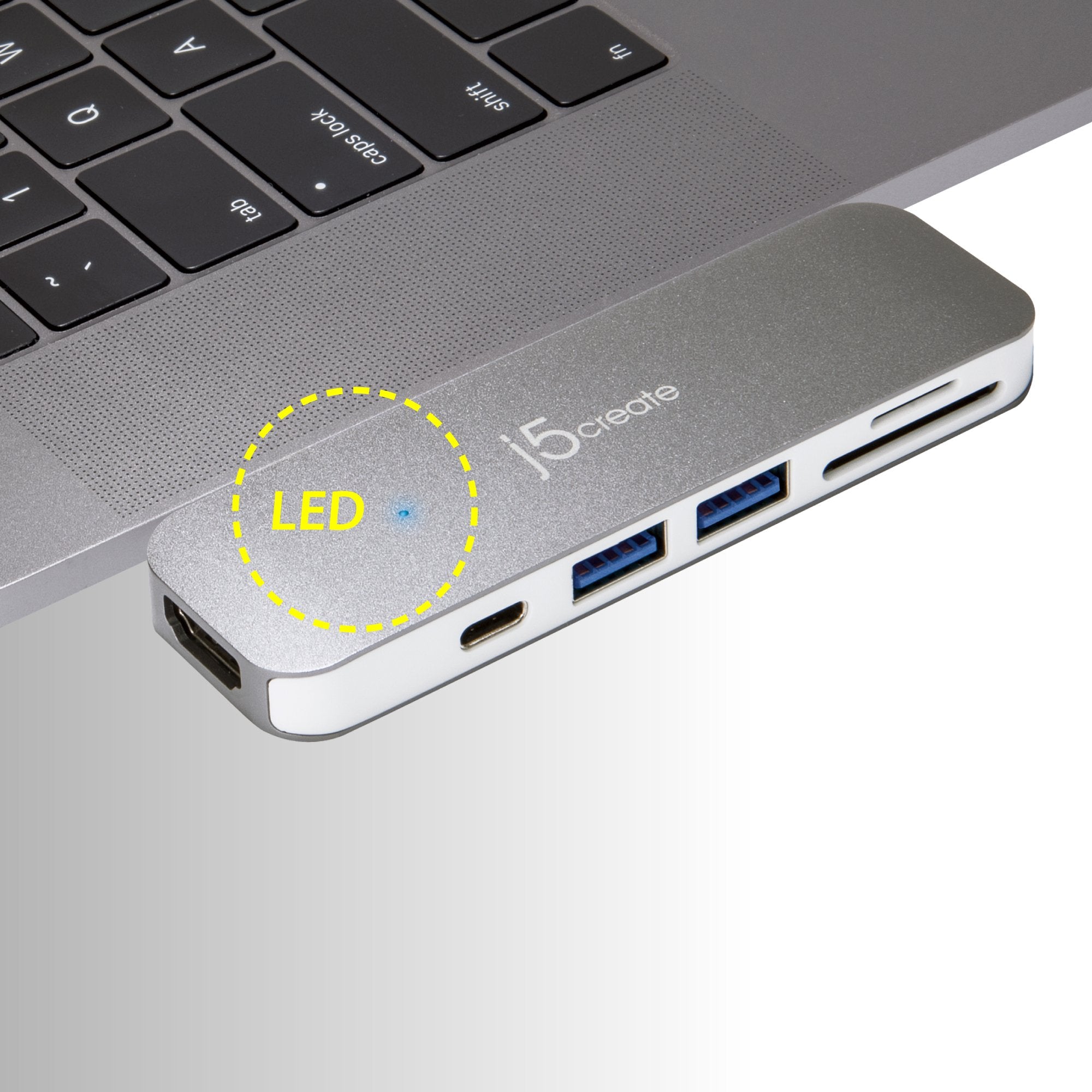 USB C UltraDrive MiniDock - 6-in-1 USB C Hub with 4K HDMI, USB 3.0, SD/TF Card Reader - Perfect for MacBook Pro/Air, Dell XPS, iPad Pro & More - Ideal for Home Office, Remote Work & Travel Accessories