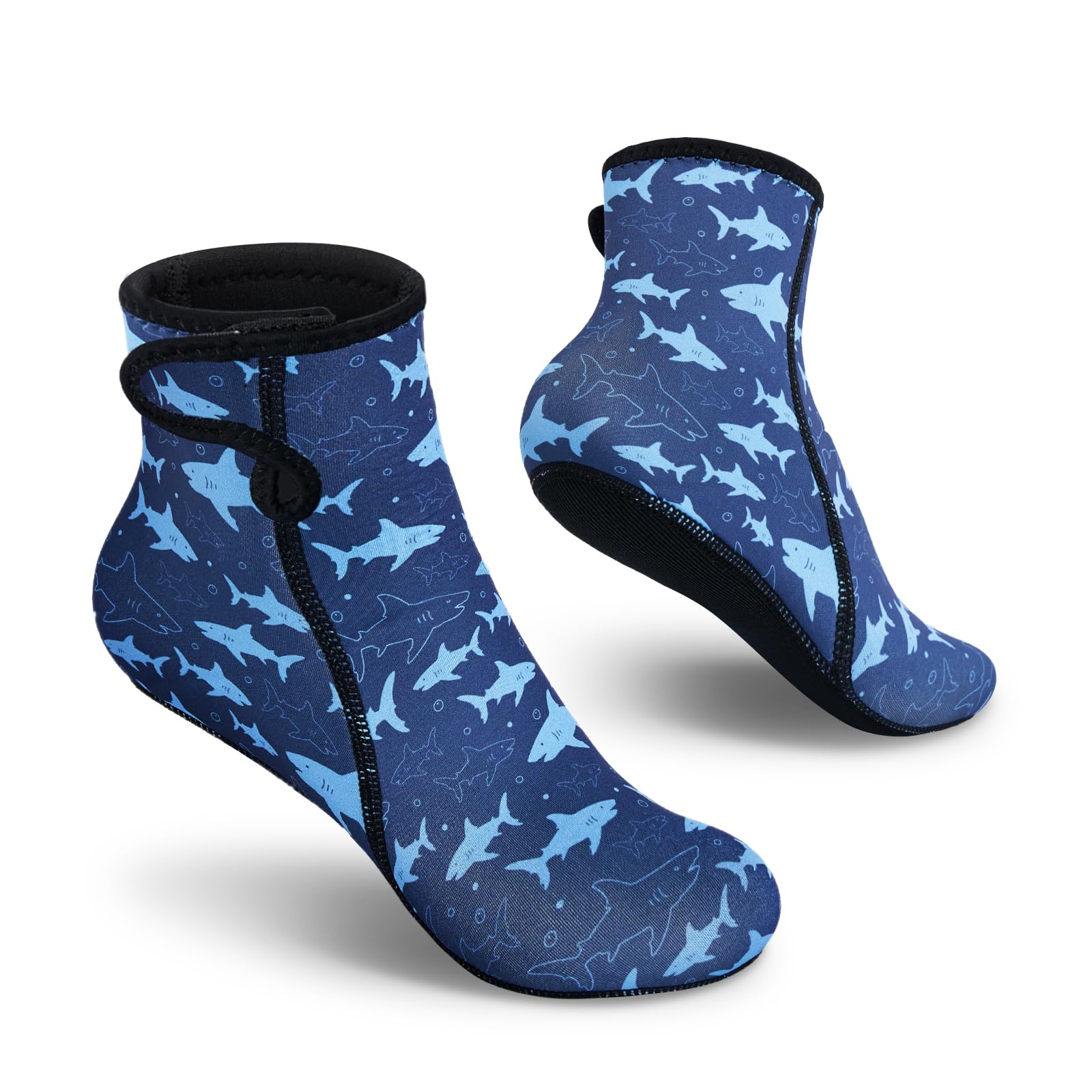 3mm Neoprene Kids Water Socks - Warm Anti-Slip Wetsuit Socks for Swimming, Surfing & Beach Activities | Perfect for Water Sports, Pool Play & Outdoor Adventures