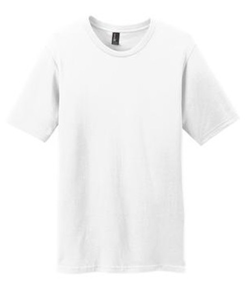 District Young Men's Bouncer Tee - White - 2X-Large - Comfortable & Stylish Casual T-Shirt for Everyday Wear - Perfect for Streetwear, Gym, and Lounge Outfits