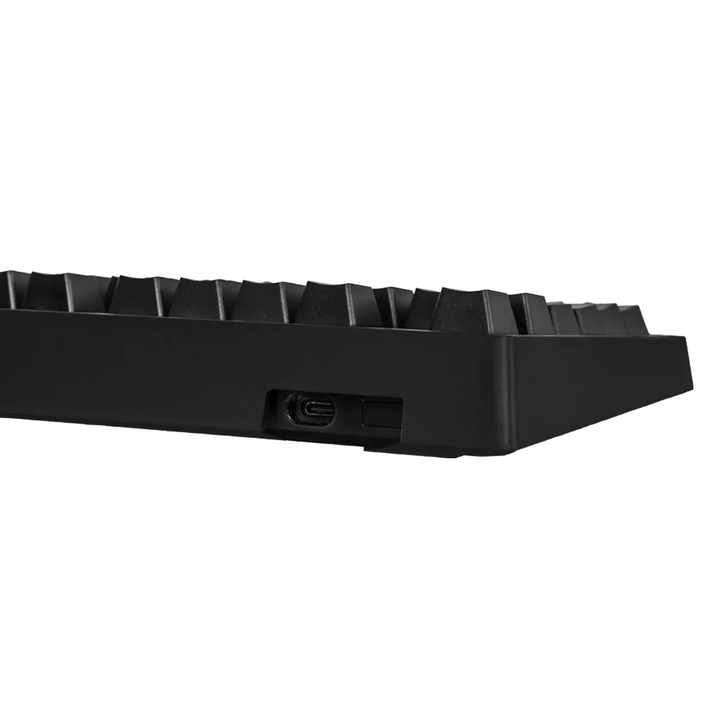 Aftershock Oden V2 TKL 87-Key Wired Mechanical Gaming Keyboard (Black) - Perfect for PC Gaming, Typing & Office Work