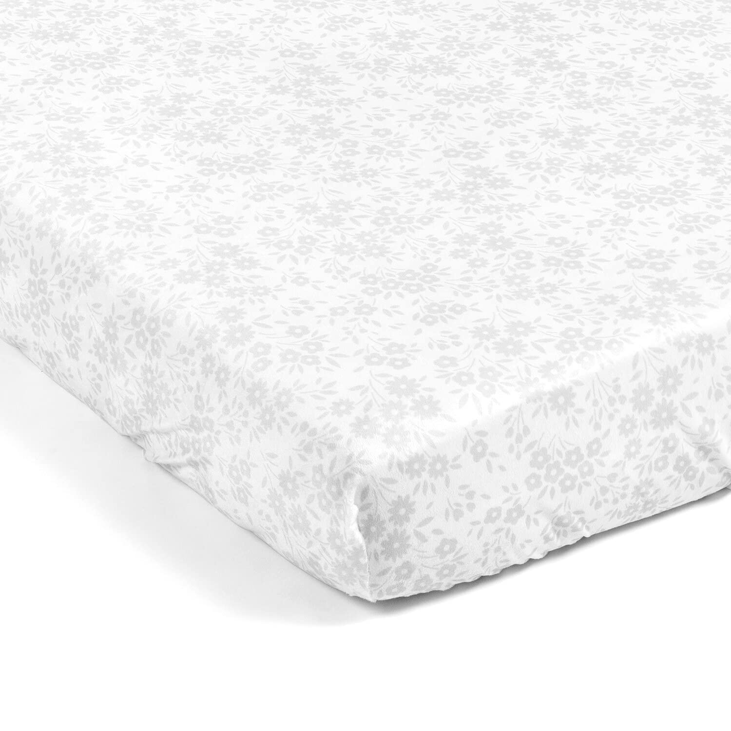 Lush Decor Floral Crib Sheet - Soft Plush 52
