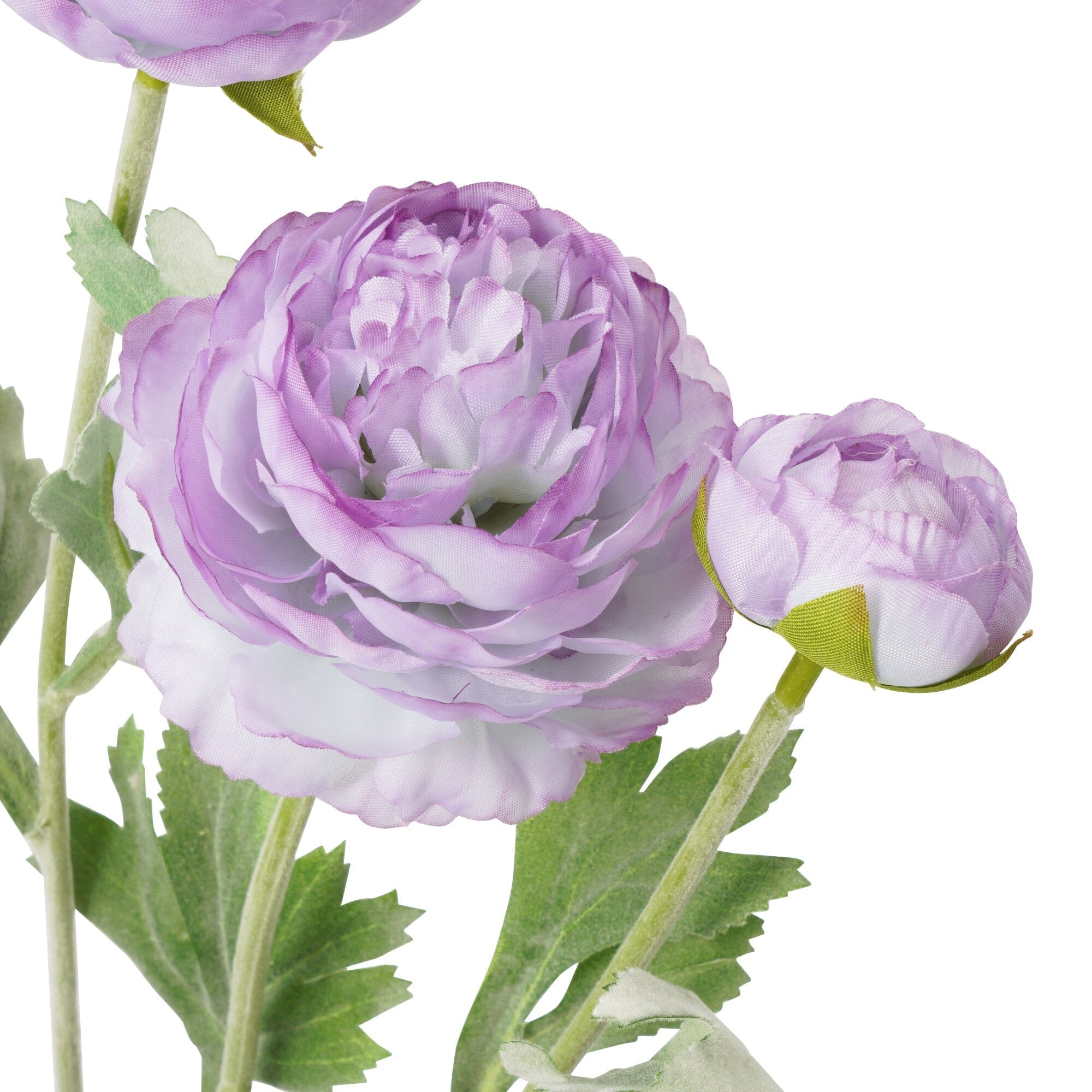 Elegant Purple Ranunculus Artificial Flowers for Home Decor, Wedding Bouquets, and Floral Arrangements