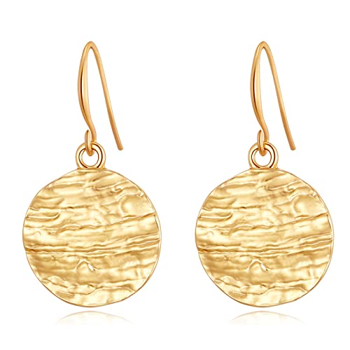 Hammered Disc-Gold