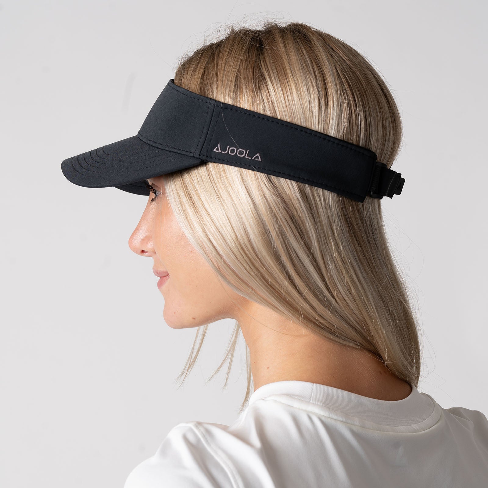 JOOLA Essential Visor - Lightweight & Adjustable Tennis & Badminton Hat for Sun Protection - Perfect for Outdoor Sports, Running, and Beach Activities