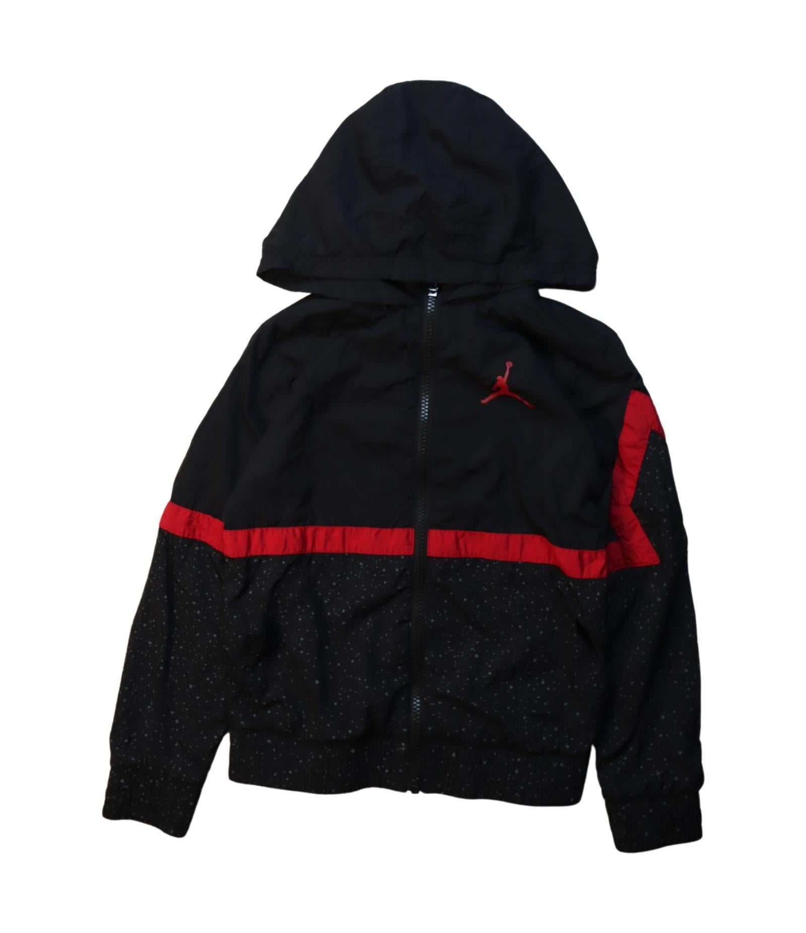 Air Jordan Lightweight Jacket for Kids - Size 7Y & 8Y - Perfect for Basketball Practice and Outdoor Activities