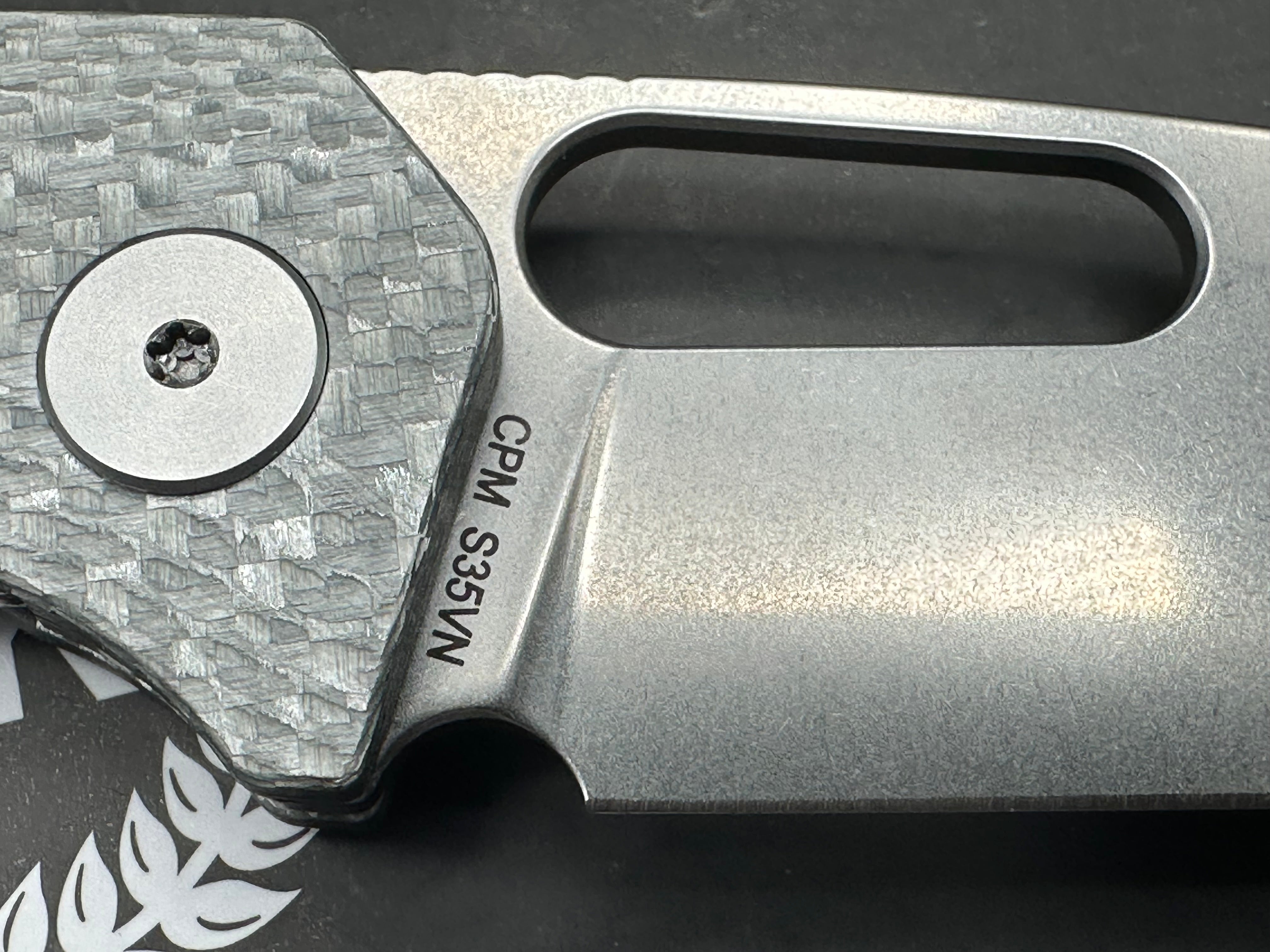 Asher Spiro Silver SS Pocket Knife - 3.2