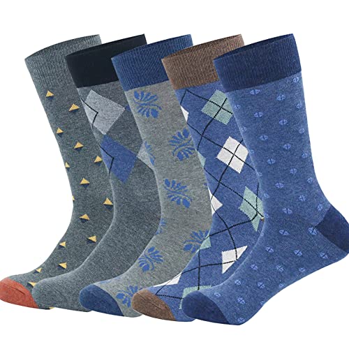 5 Pairs, Argyle #03