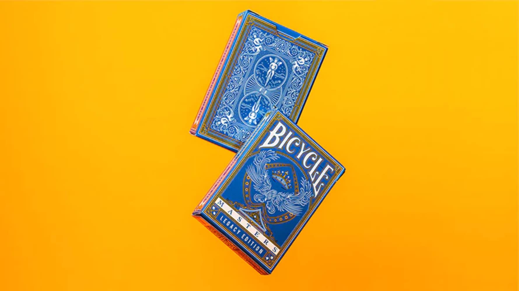 Blue Legacy Masters Bicycle Playing Cards - Premium Quality Poker Cards for Magic Tricks, Card Games & Collectors - Perfect for Poker Nights, Cardistry & Magic Shows