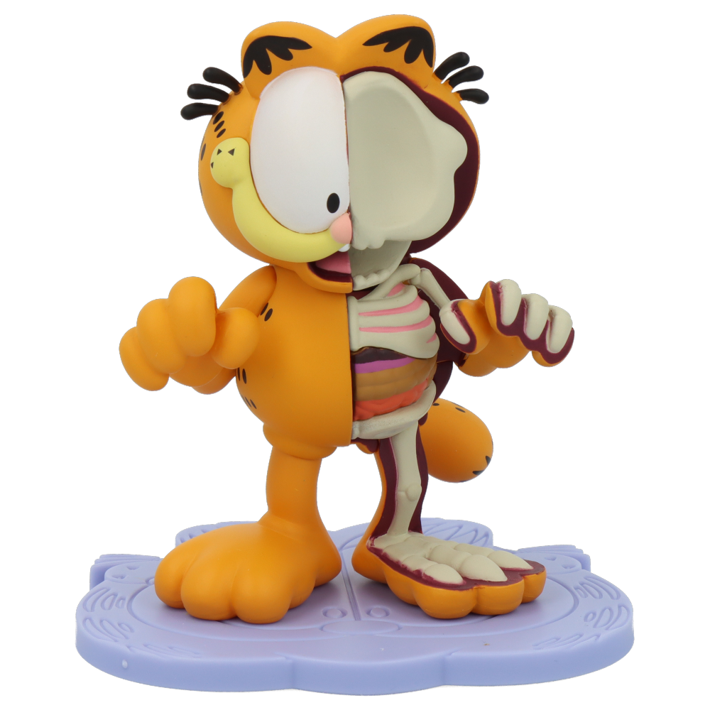 Freeny's Hidden Dissectibles: Garfield Collectible Toy - Cute Plush Cat Figure for Kids & Adults - Perfect for Home Decor, Gift Giving, and Pop Culture Fans