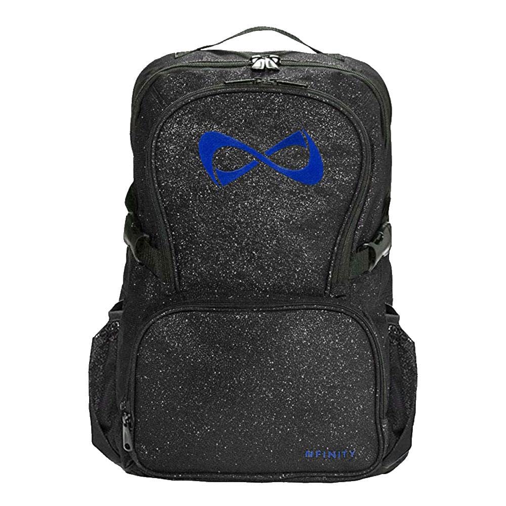 Nfinity Sparkle Cheerleader Backpack – Durable Travel Backpack for Girls with Adjustable Comfort Straps – Perfect for School, Gym, Sports & Outdoor Adventures