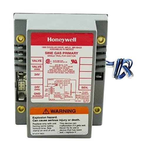 Honeywell S89E1058 Direct Spark Ignition Module - 4-Second Trial & Lockout - Reliable Gas Furnace Igniter for Home Heating Systems